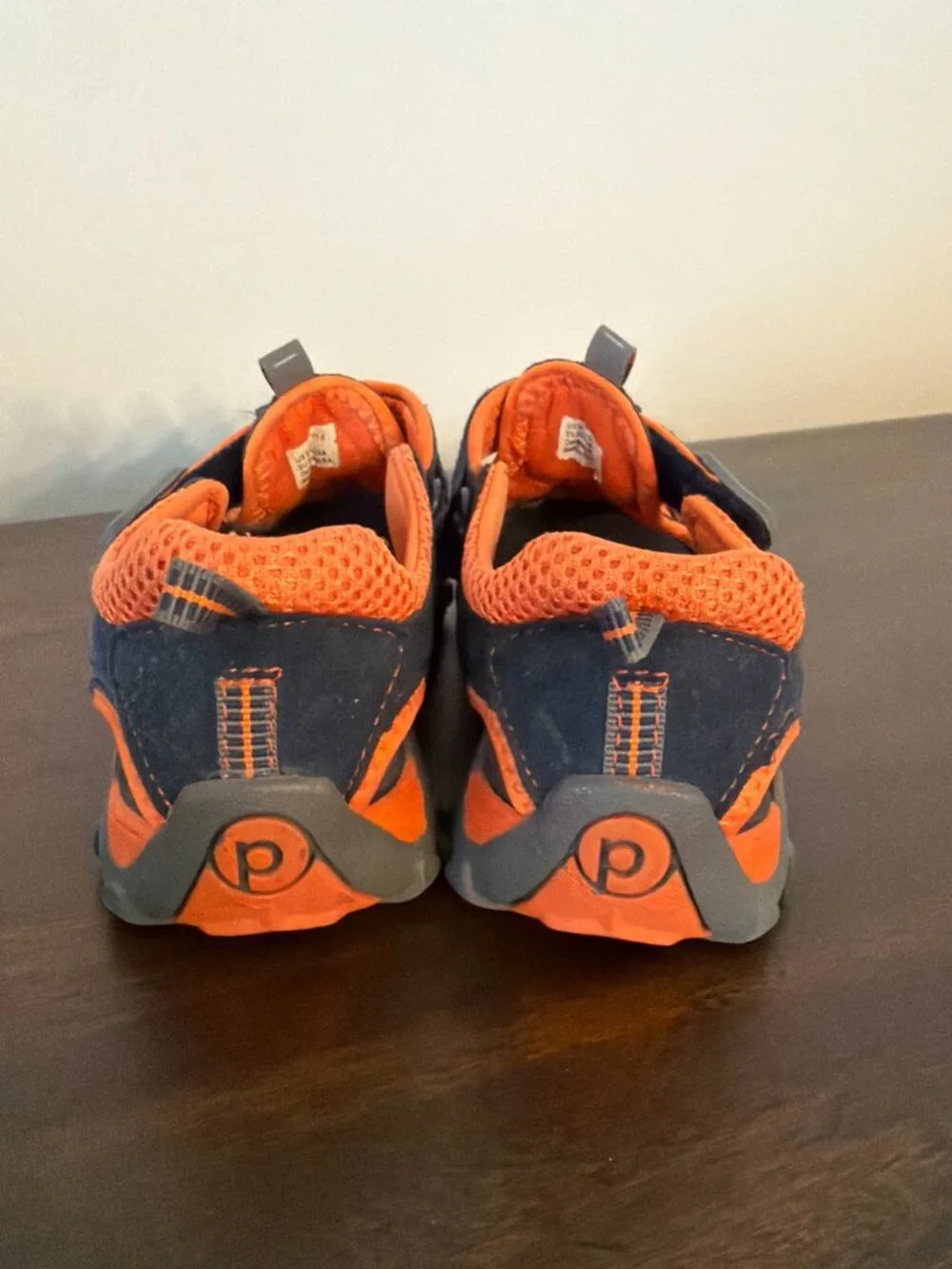 Pediped Kid Flex Shoreline Navy Orange Water Shoe Fisherman Sandal US 11-1